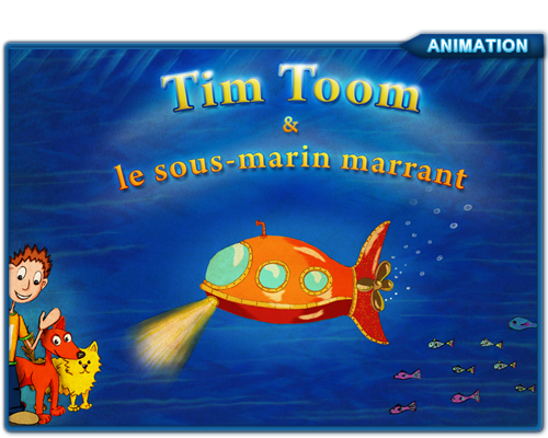 Tim Toom, livre interactif pour enfants